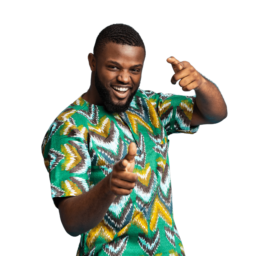 Sankofa Journey handsome Ghanaian man wearing stylish clothes from a seamstress