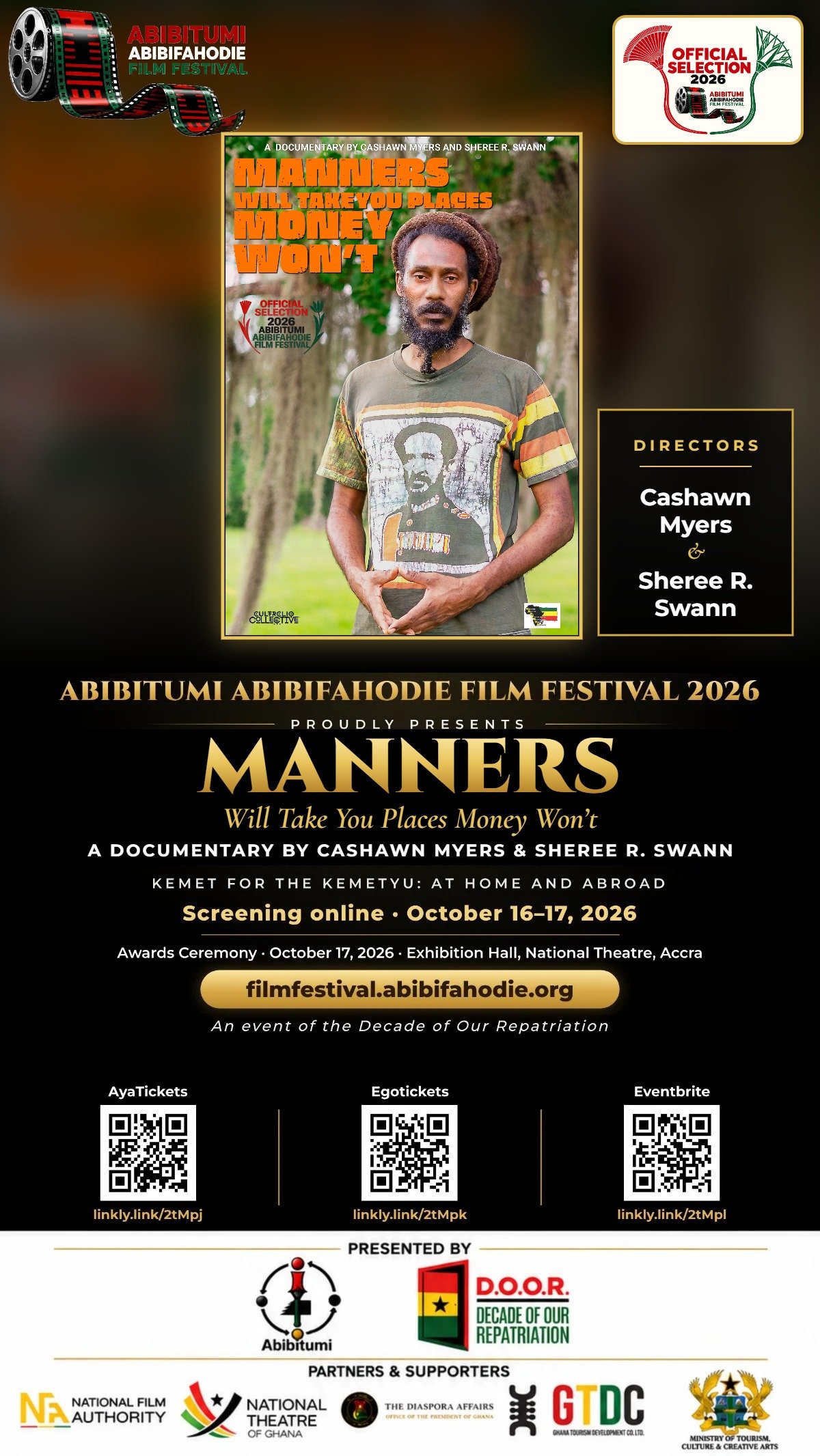 You are currently viewing AAFF 2026 — Celebrate Black Cinema | 16–17 October