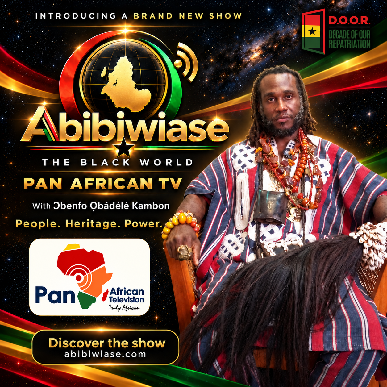 You are currently viewing Introducing Abibiwiase: The Black World — a brand new show on Pan African TV